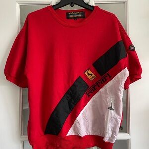 Ferrari Red and Black Sweatshirt